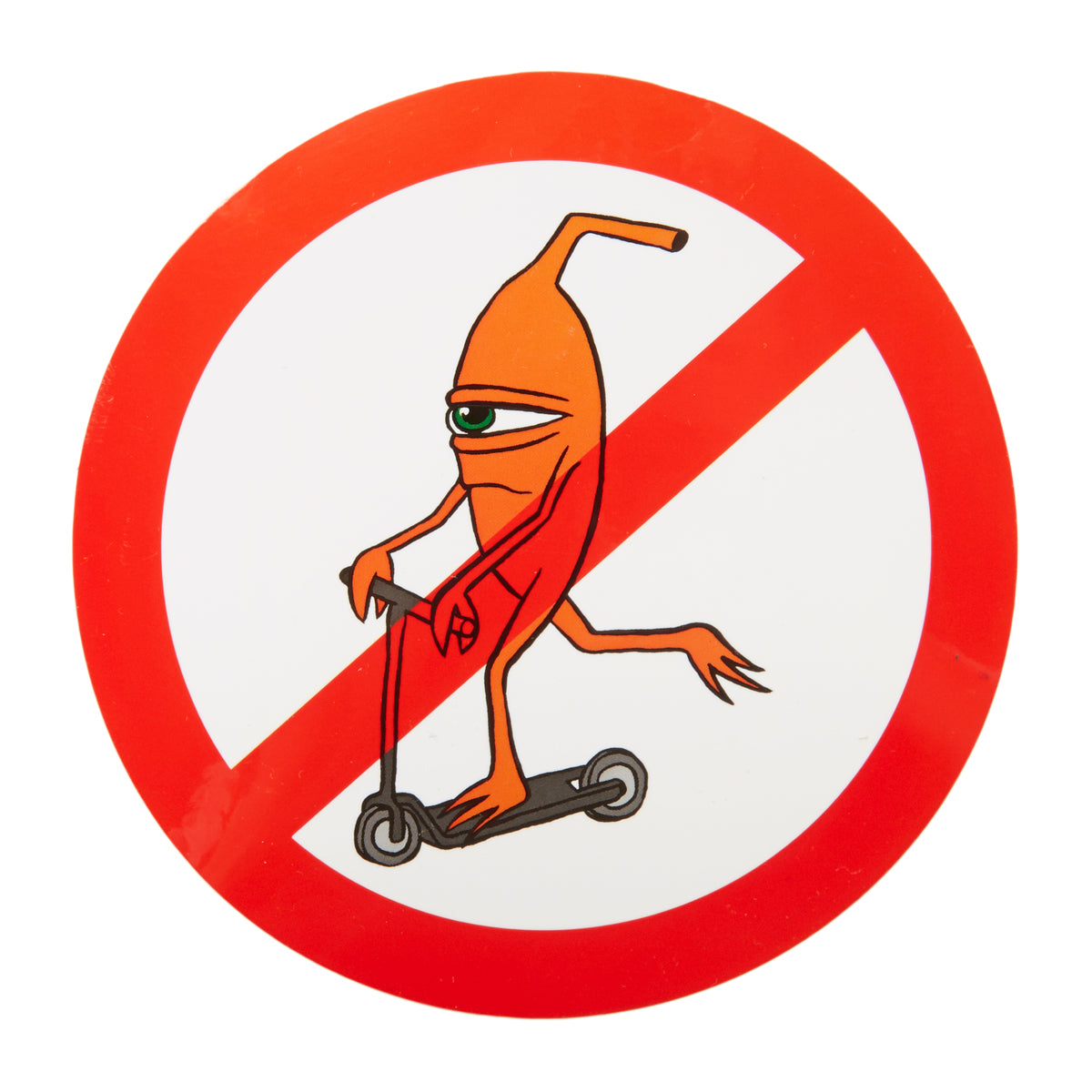 Toy Machine No Scooter Sticker image 1