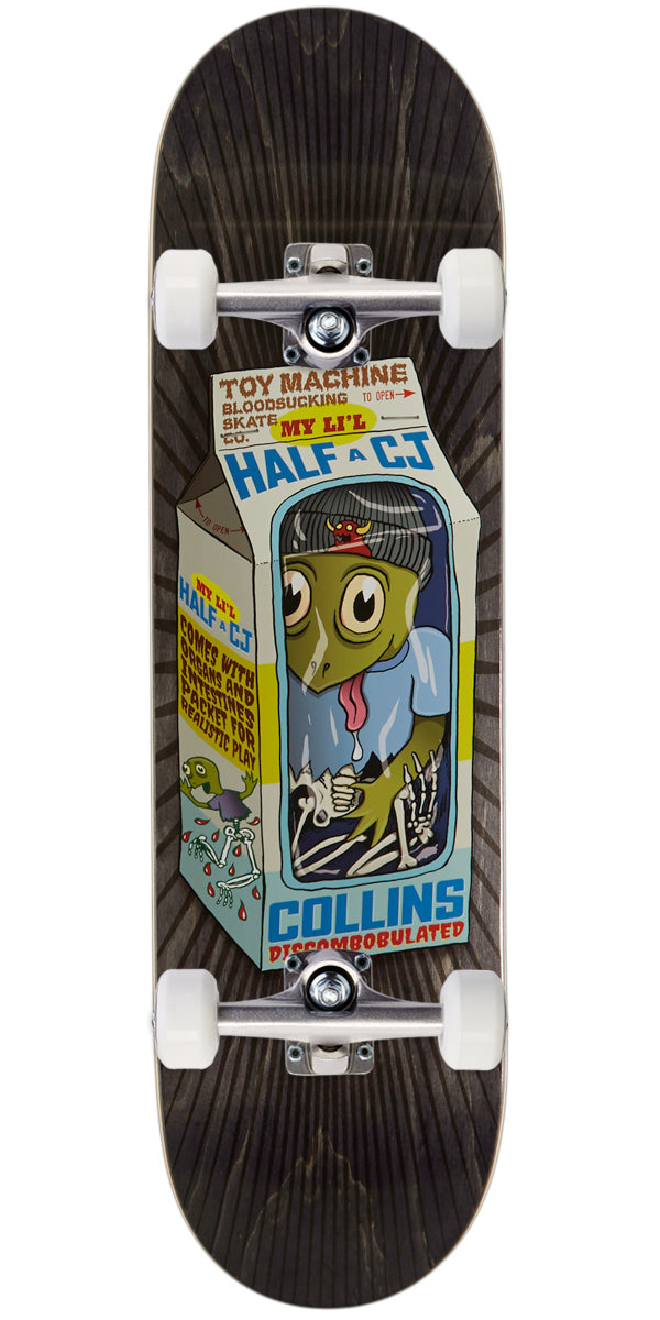 Toy Machine Collins Toy Dolls Skateboard Complete - 8.38