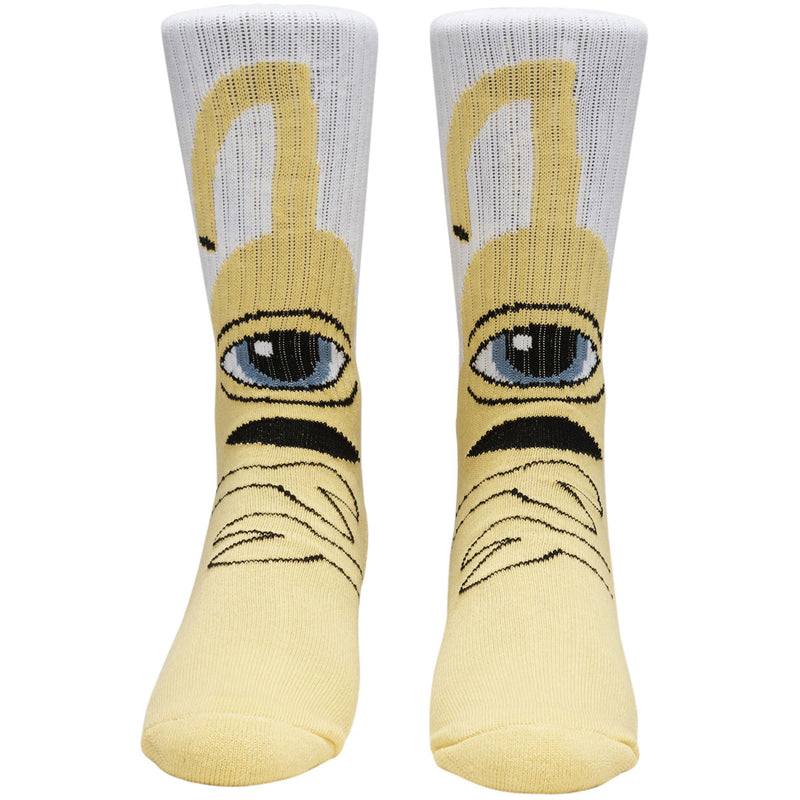 Toy Machine Sect Hug Socks - Yellow