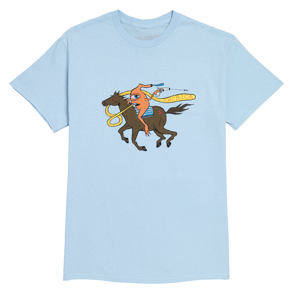 Toy Machine Thoughts And Prayers T-Shirt - Light Blue image 1