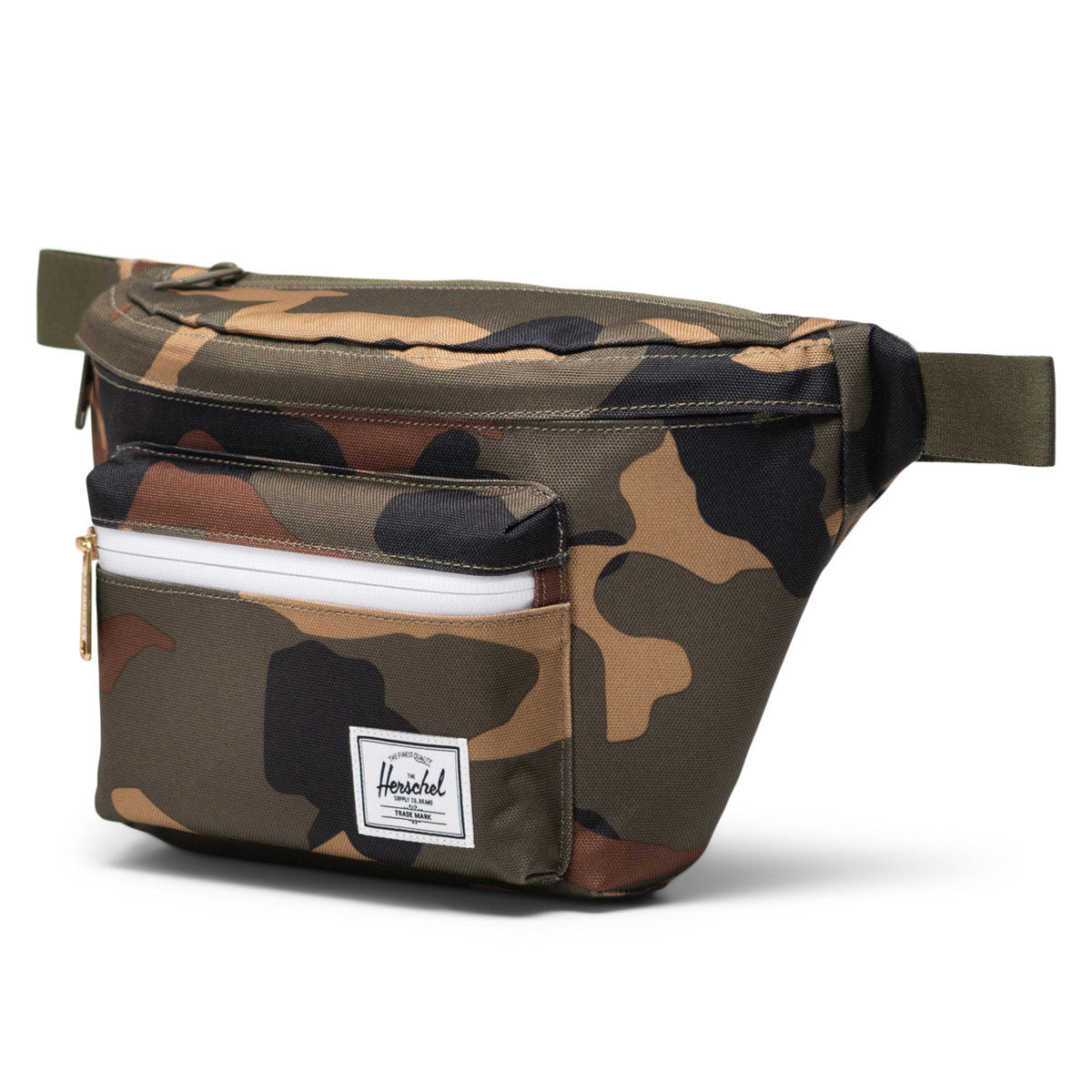 Herschel Supply Pop Quiz Hip Pack - Woodland Camo image 3