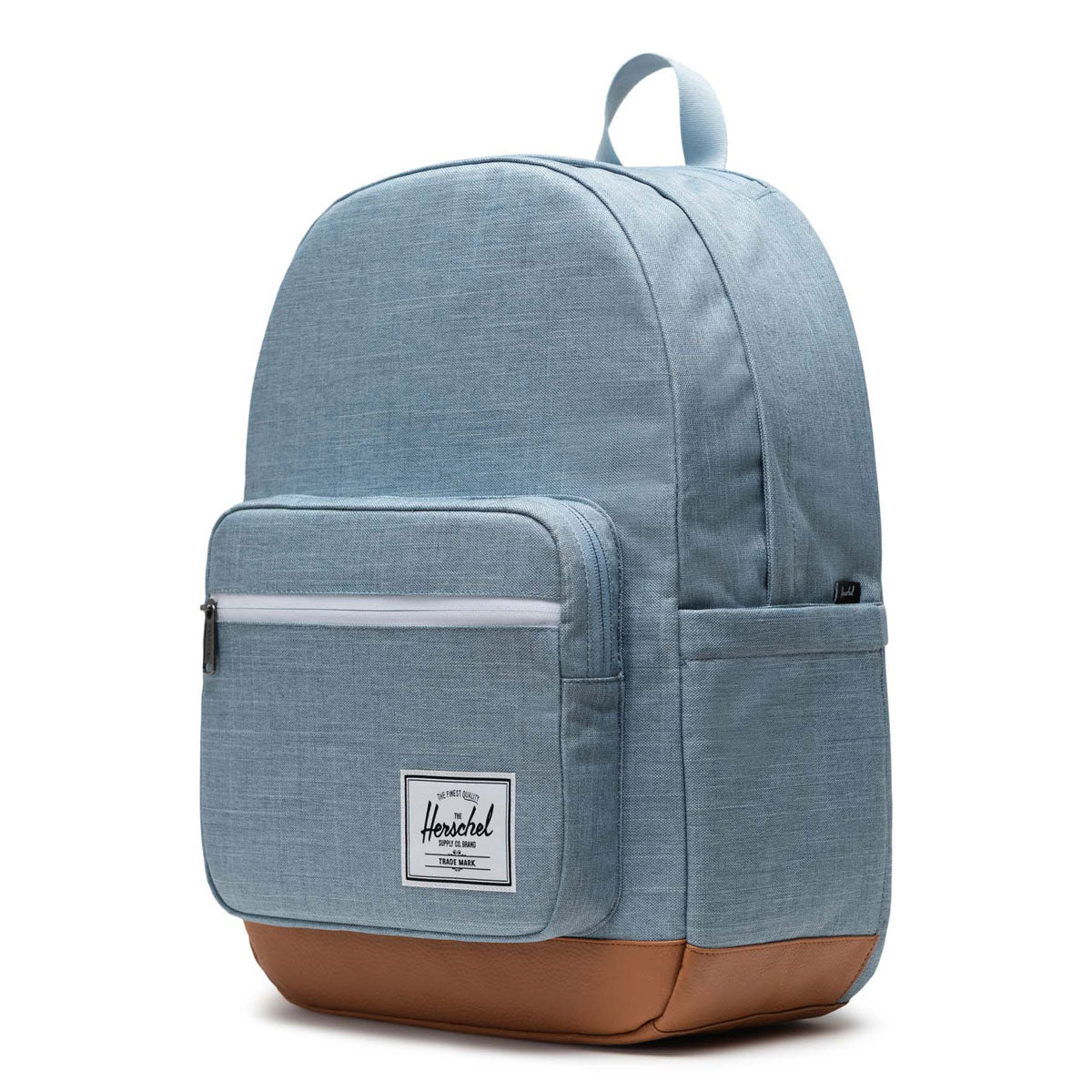 【美品】caramel / backpack / blue check STB2097_Kane_BlueWigglyPufferC