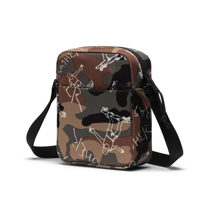 Herschel Supply x Thrasher Gonz Heritage Crossbody Bag - Woodland Camo