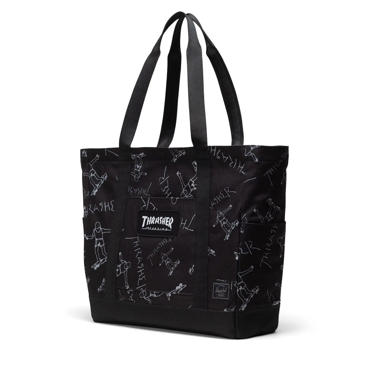 Herschel Supply x Thrasher Gonz Heritage Tote Bag - Black image 3