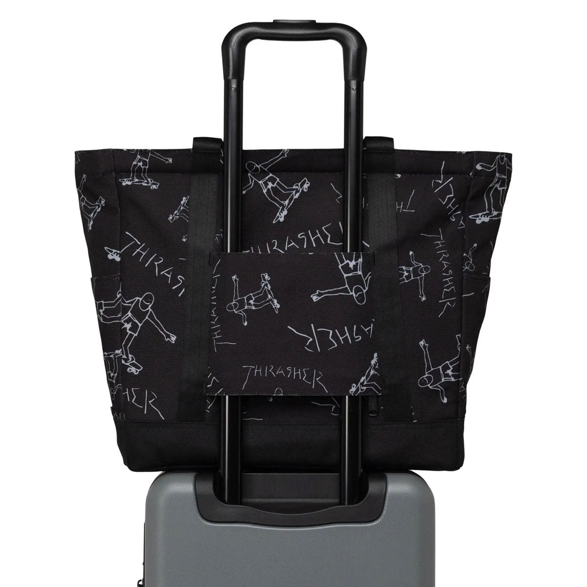 Herschel Supply x Thrasher Gonz Heritage Tote Bag - Black image 4