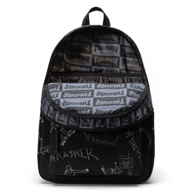 Herschel Supply x Thrasher Gonz Classic XL Backpack - Black