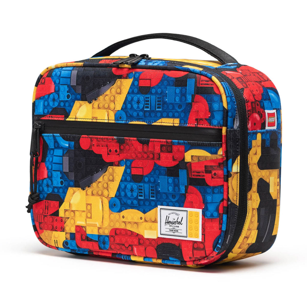 Herschel Supply x LEGO Pop Quiz Lunch Box - Abstract Bricks image 2