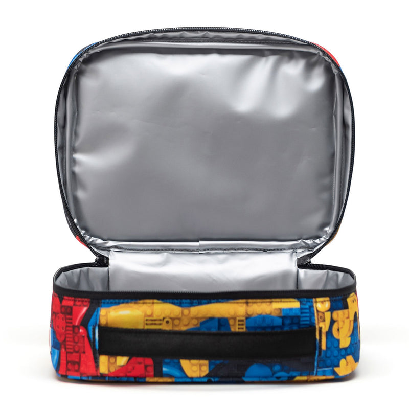 Herschel Supply x LEGO Pop Quiz Lunch Box - Abstract Bricks