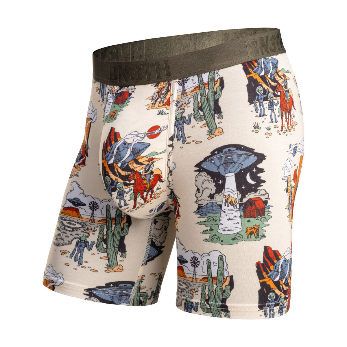 BN3TH Classic Icon PT Boxer Brief - Space Cowboy/Sand image 1