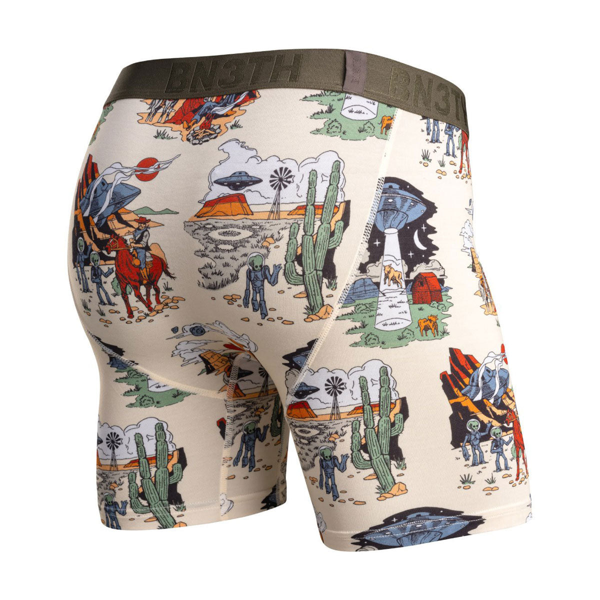 BN3TH Classic Icon PT Boxer Brief - Space Cowboy/Sand image 2