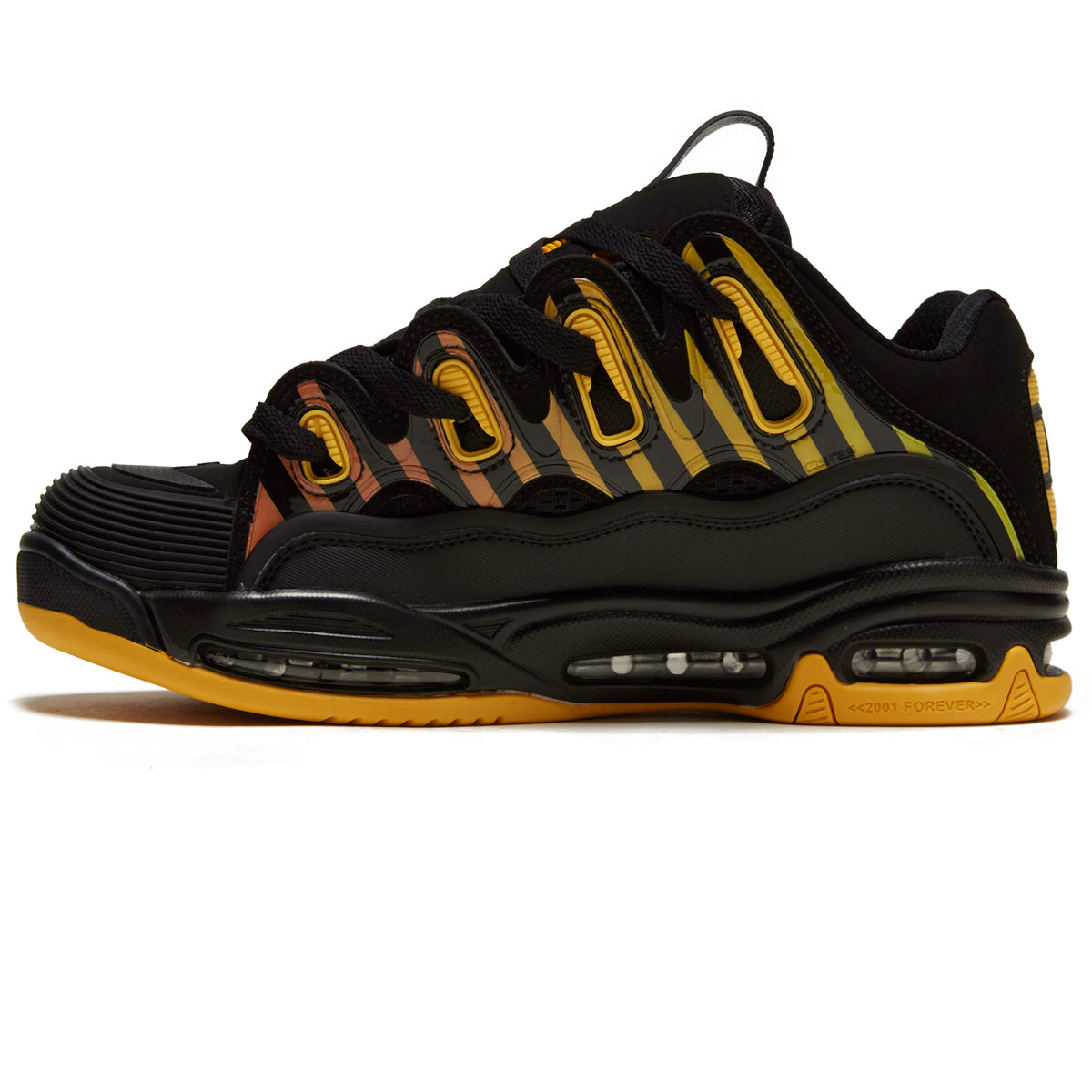 Osiris D3 2001 Shoes - Caution/Black/Fade image 2