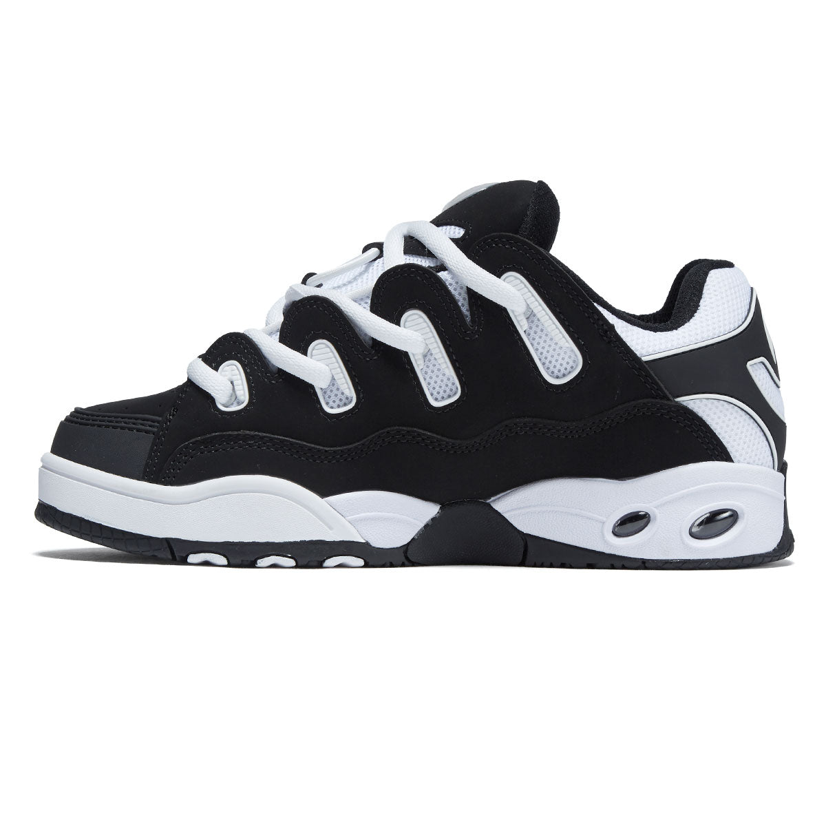 Osiris D3 OG Shoes - Black/White/Black image 2
