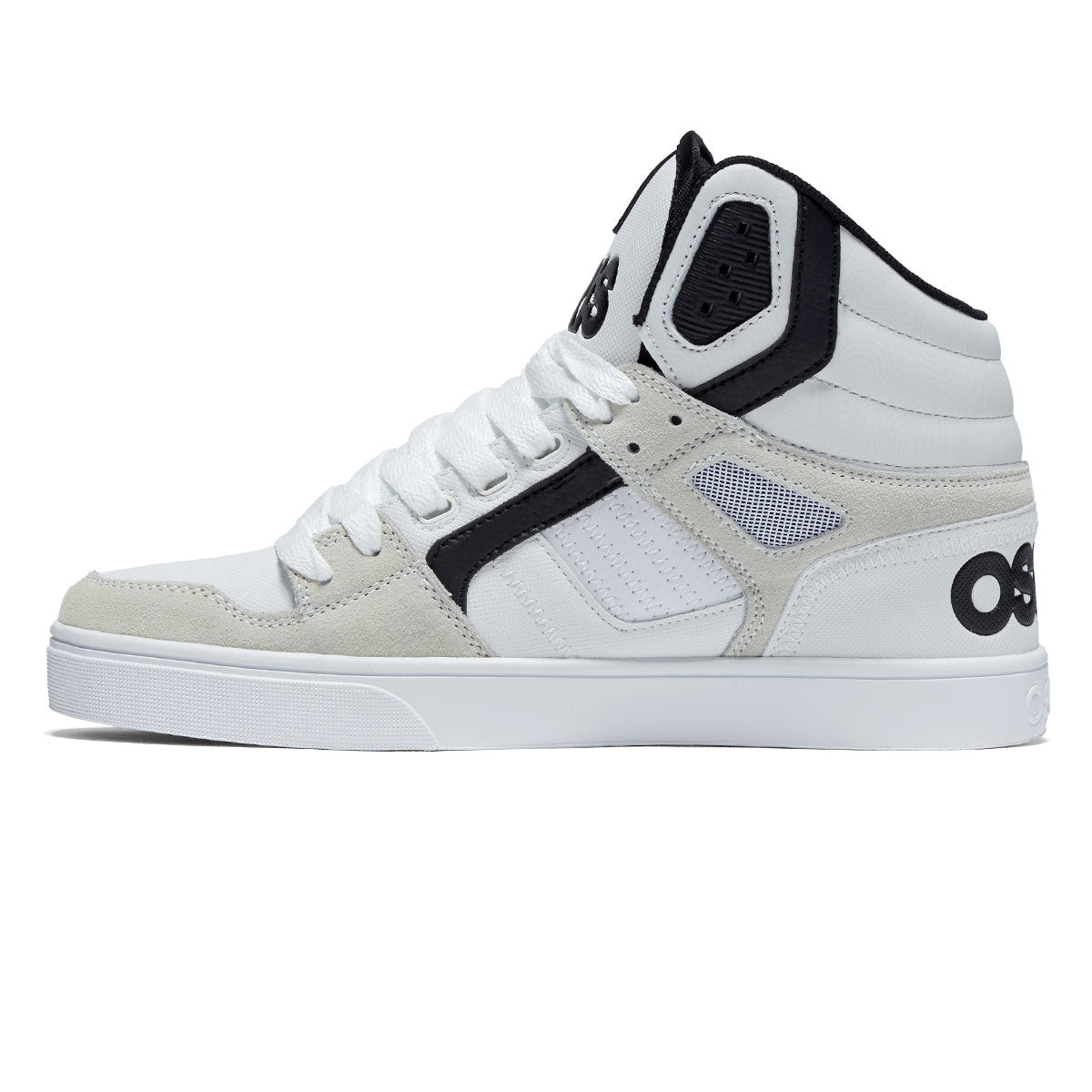 Osiris Clone Shoes - White/Black/White image 2