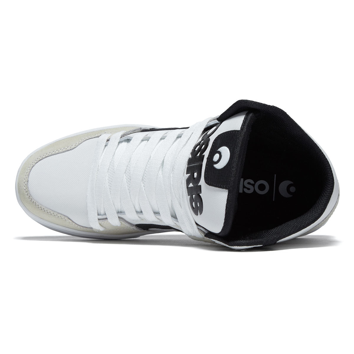 Osiris Clone Shoes - White/Black/White image 3