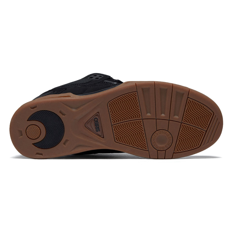 Osiris Peril Shoes - Black/Black/Gum