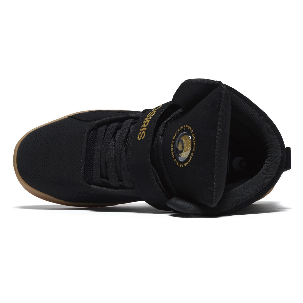 Osiris Rize Ultra Shoes - Black/Gold/Gum image 3
