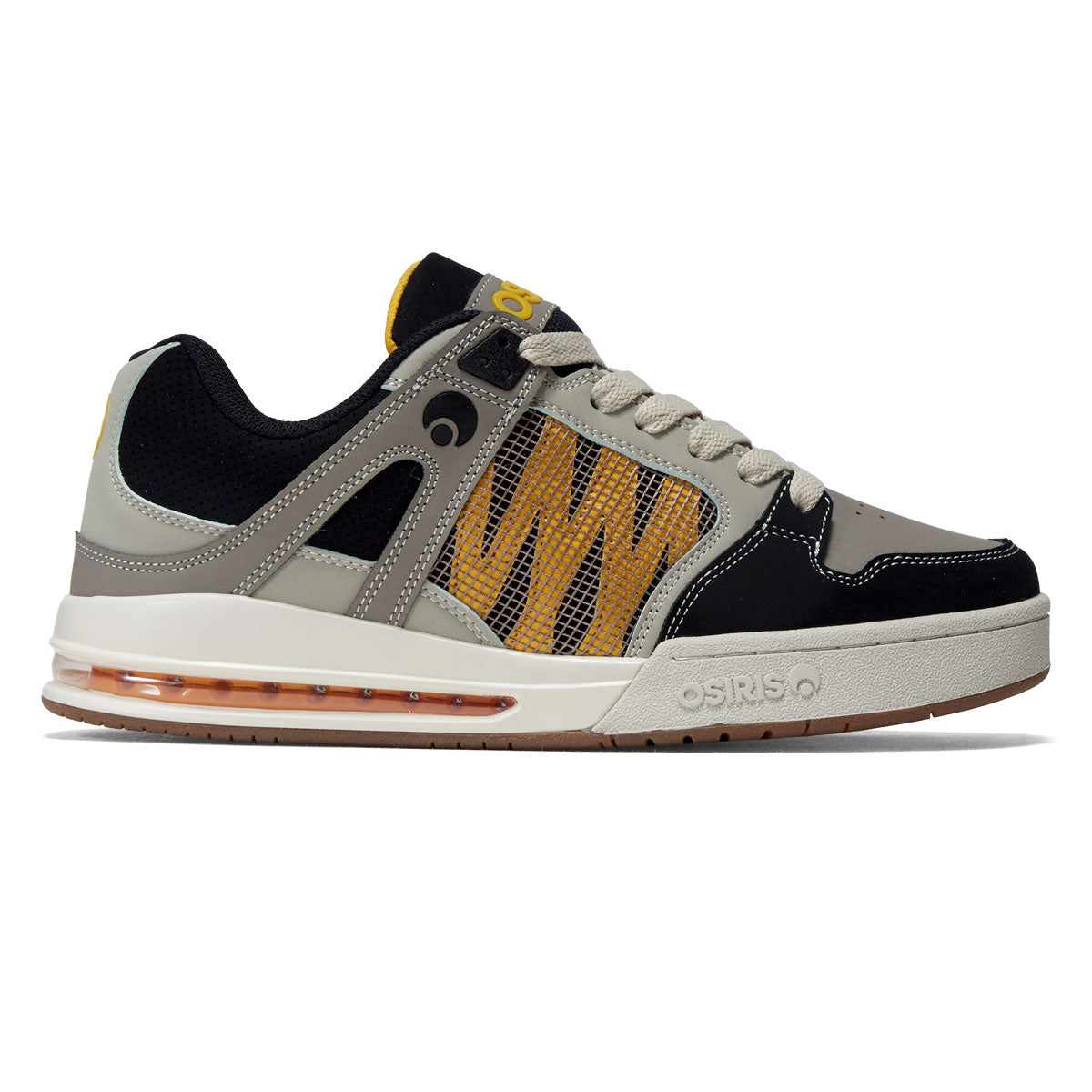 Osiris Pixel Shoes - Black/Yellow/Grey image 1