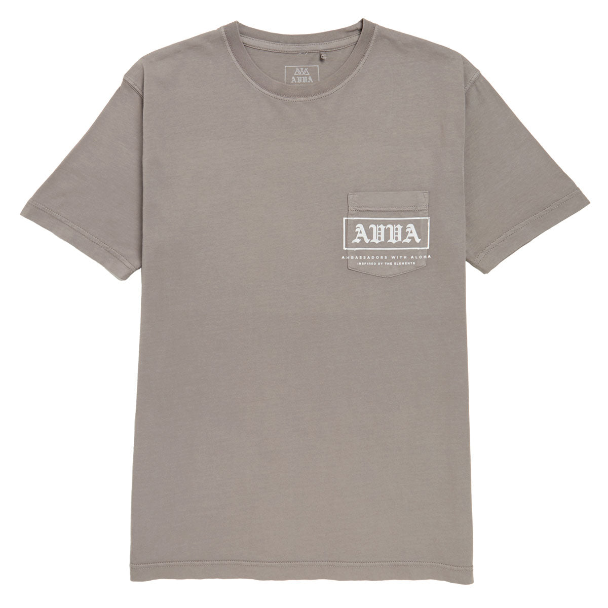 AVVA Old E Box Pocket T-Shirt - Cinder image 1