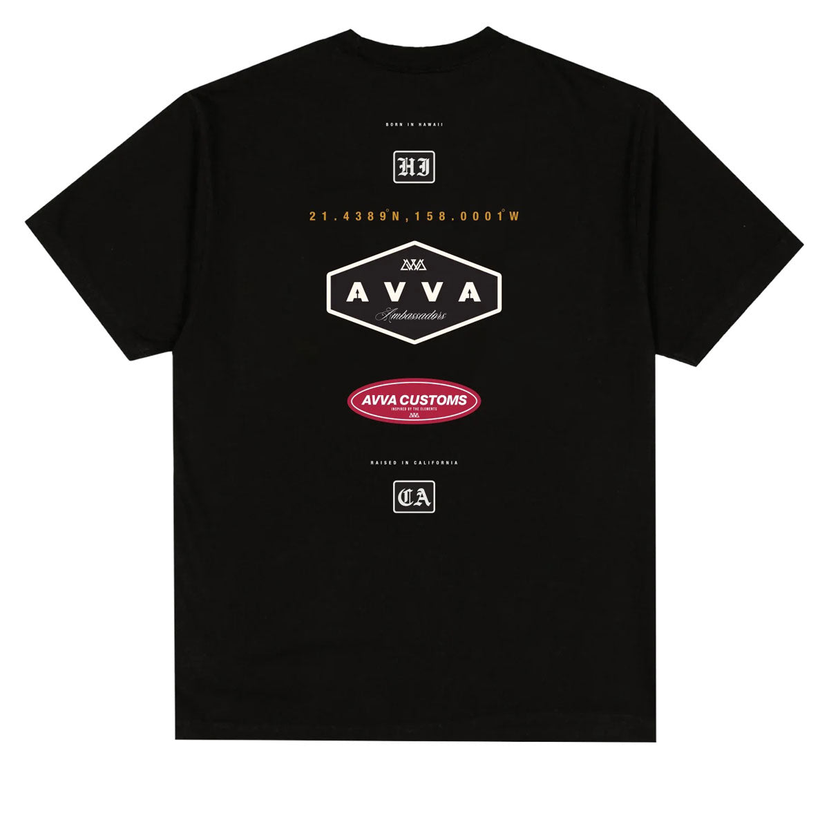 AVVA Pit Stop T-Shirt - Black image 1