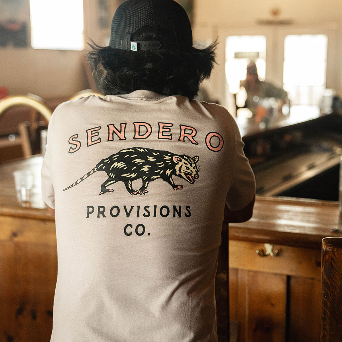 Sendero Opossum T-Shirt - Sand image 5