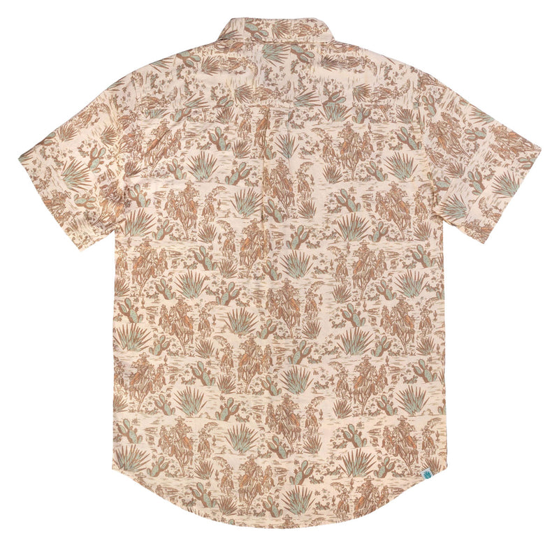 Sendero City Slicker Shirt - Vaqueros Print
