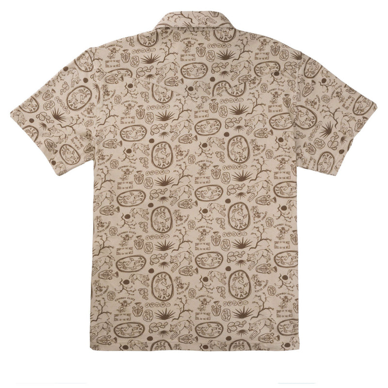 Sendero Cantina Polo Shirt - Haw Yee Tan Print