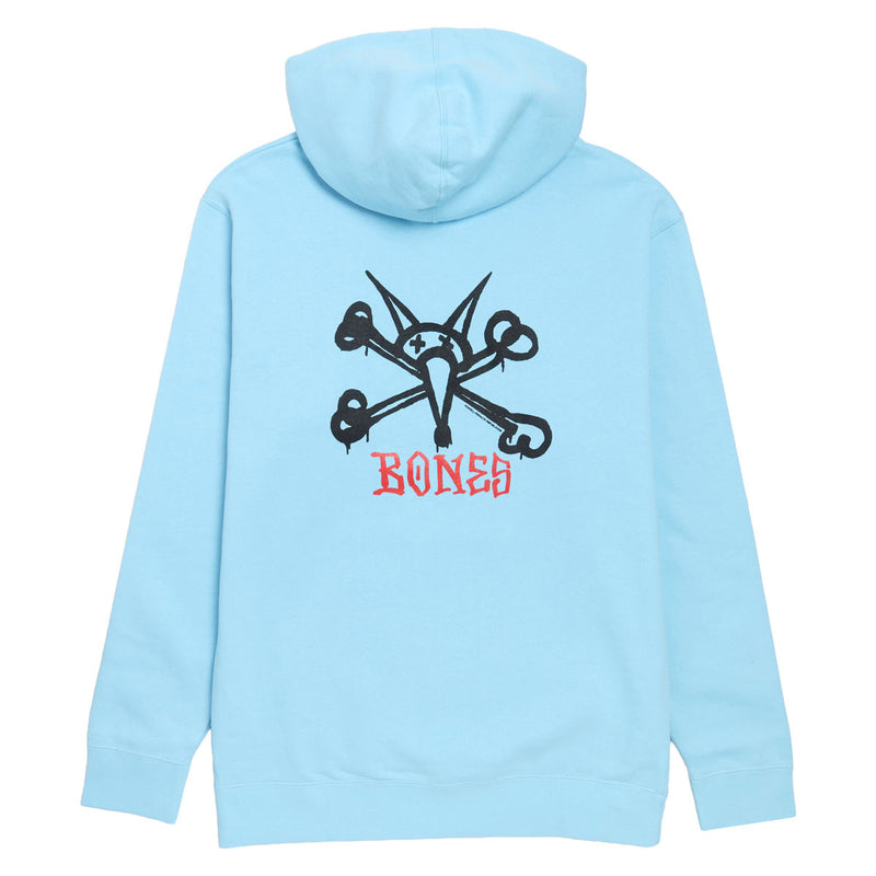 Powell-Peralta Rat Bones Hoodie - Aquatic Blue
