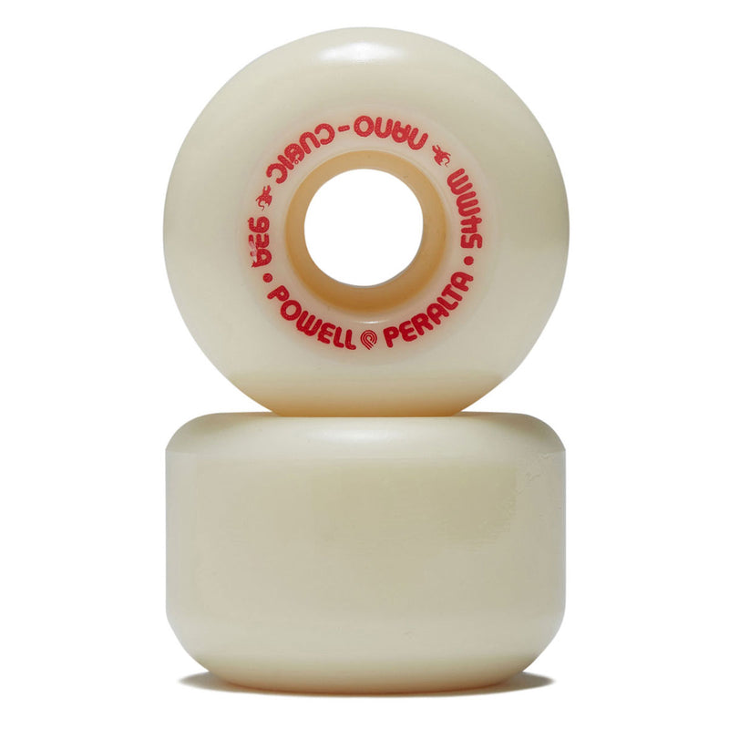 Powell-Peralta Dragon Formula Nano Cubic 93a Skateboard Wheels - Off White - 54mm