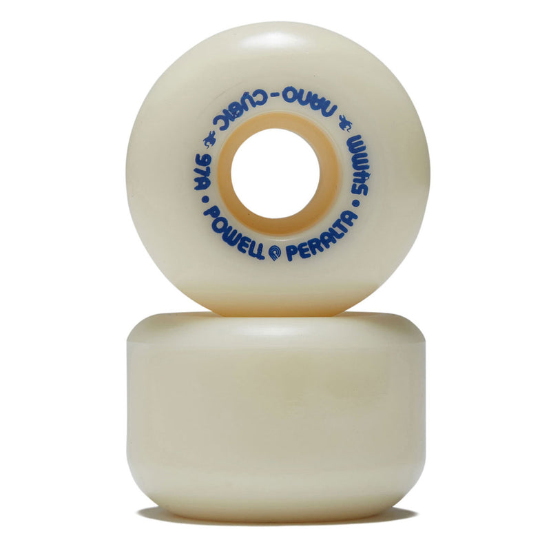 Powell-Peralta Dragon Formula Nano Cubic 97a Skateboard Wheels - Off White - 54mm