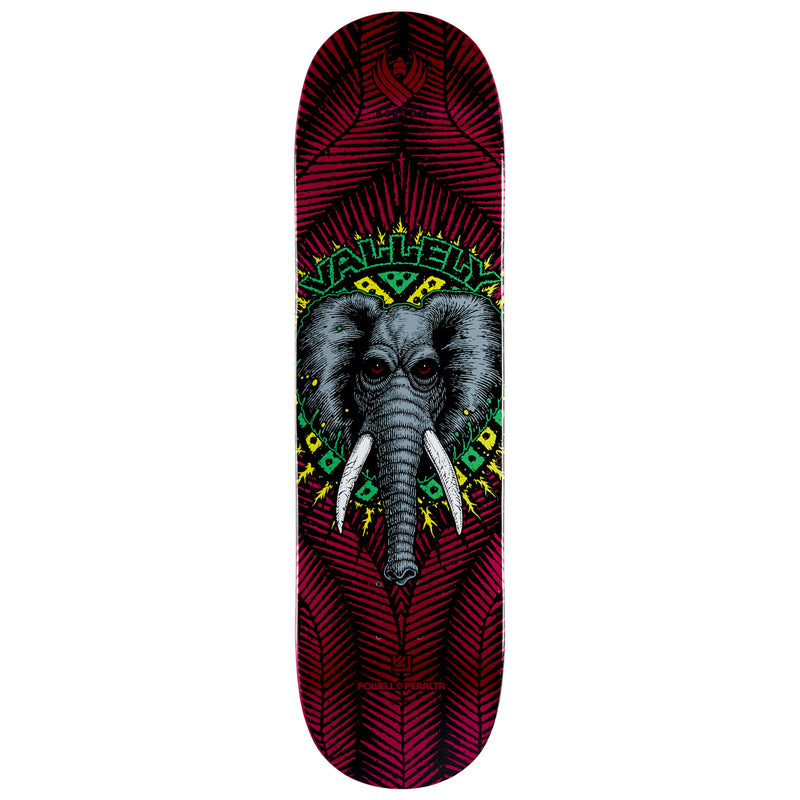 Powell-Peralta Flight Mike Vallely Elephant Skateboard Deck - Pink Foil - 8.63