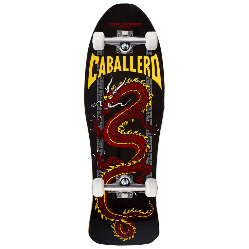 Powell-Peralta Steve Caballero Chinese Dragon 23 Skateboard Complete - Red Foil - 10.00
