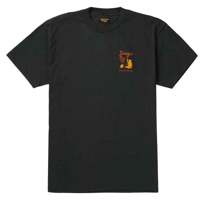 Seager Smokey T-Shirt - Coal