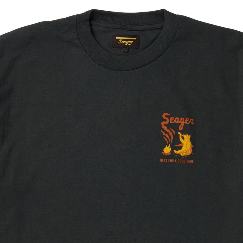Seager Smokey T-Shirt - Coal