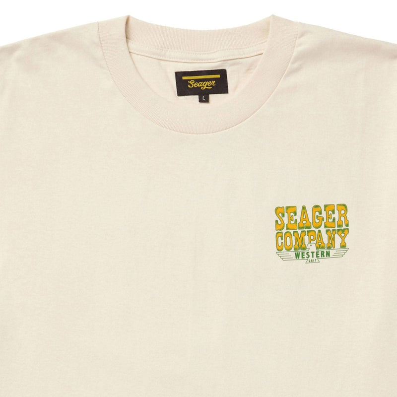 Seager Rattler T-Shirt - Vintage White