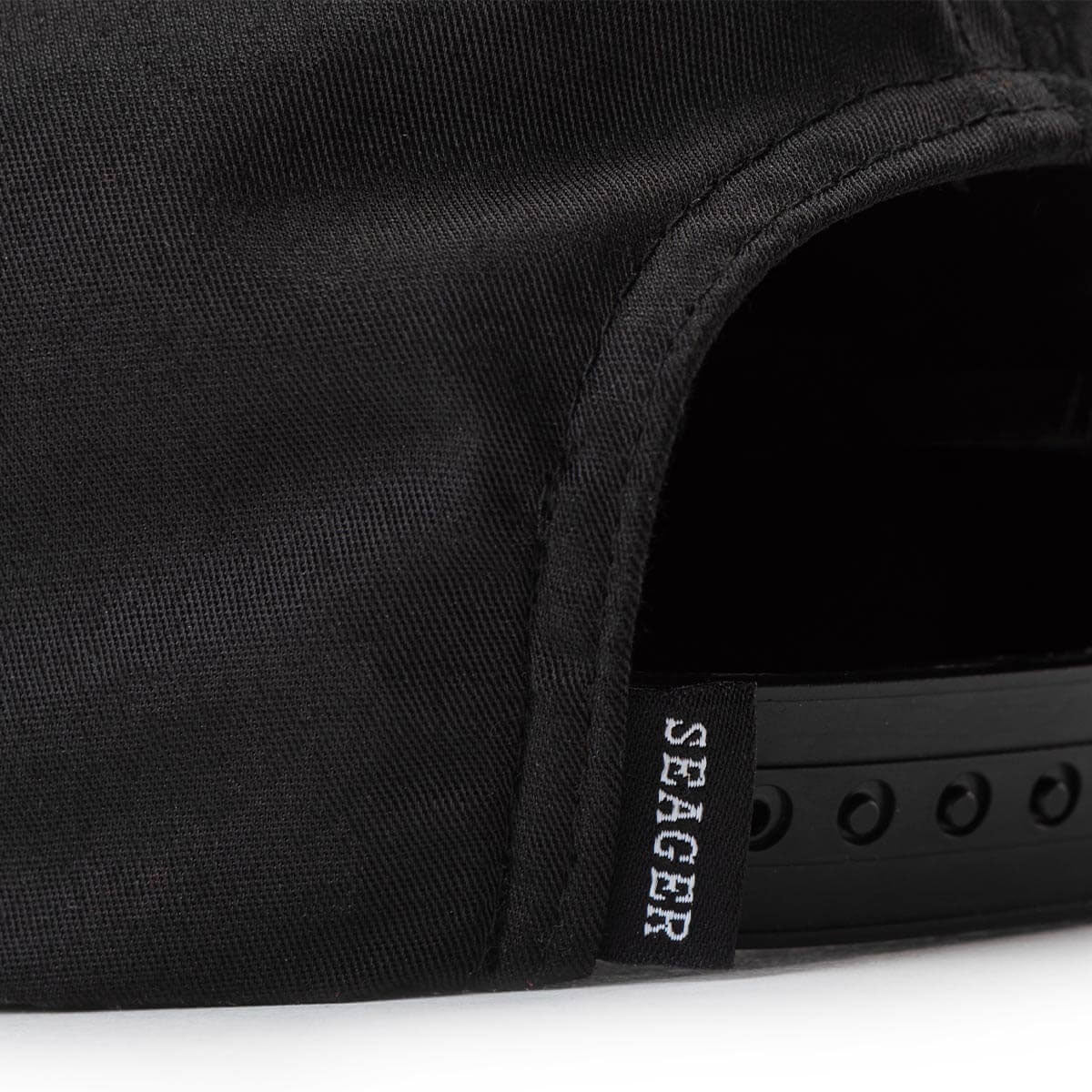 Seager x Waylon Jennings Country Snapback Hat - Black image 3