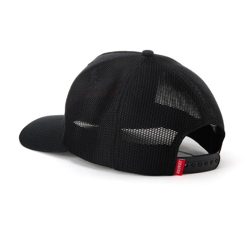 Seager x Waylon Jennings The Eagle Snapback Hat - Black