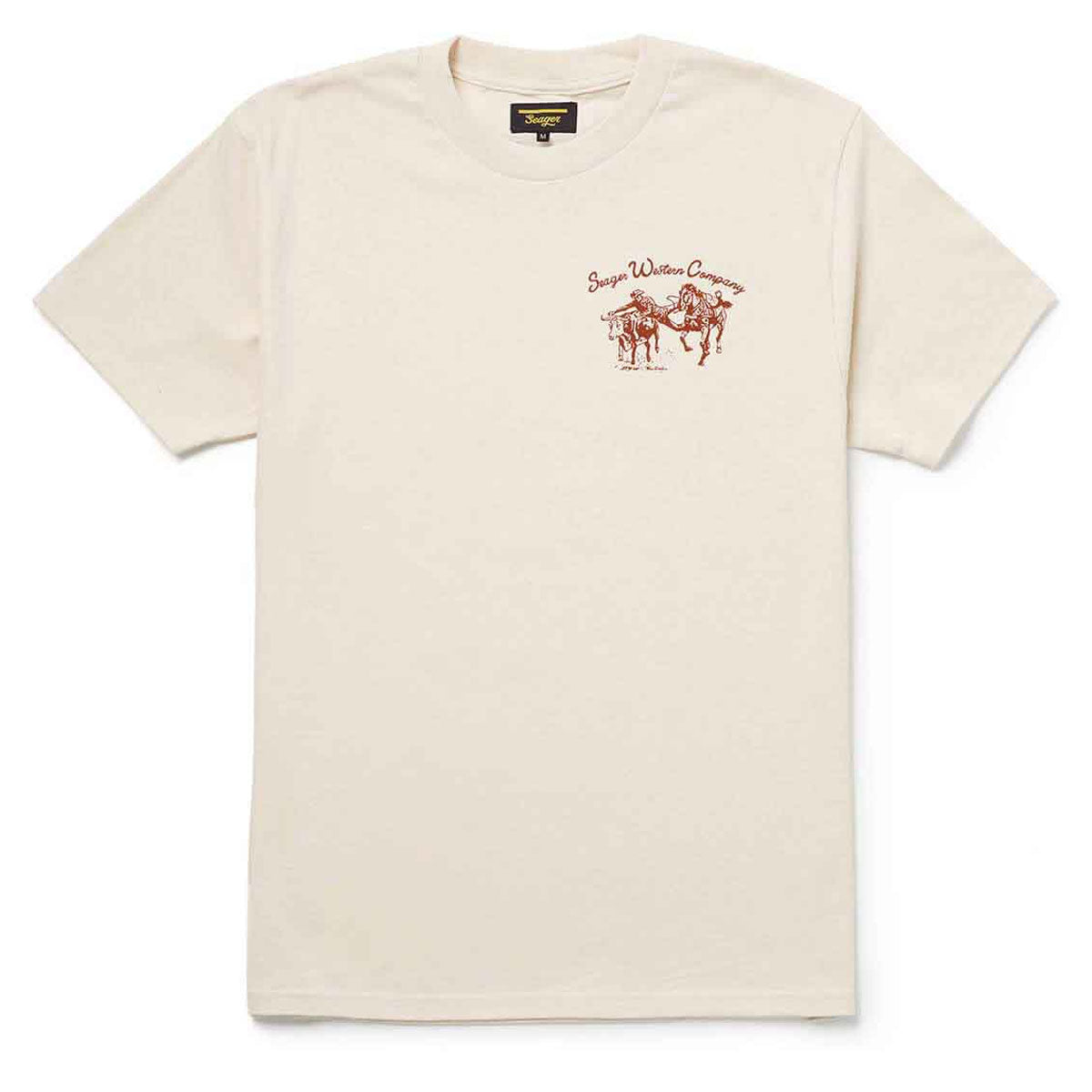 Seager Los Rios T-Shirt - Vintage White image 2