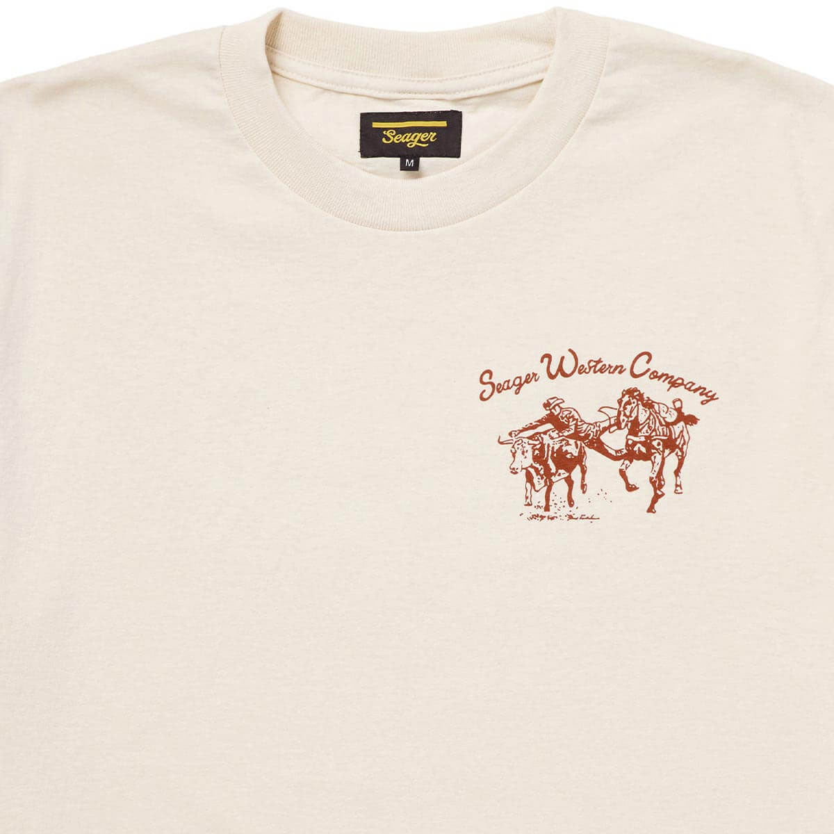 Seager Los Rios T-Shirt - Vintage White image 3