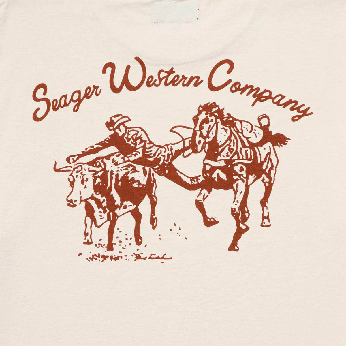 Seager Los Rios T-Shirt - Vintage White image 4