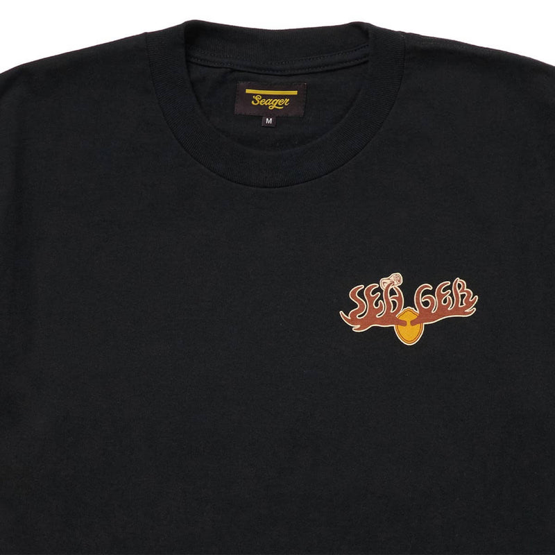 Seager Tipsy Moose T-Shirt - Black