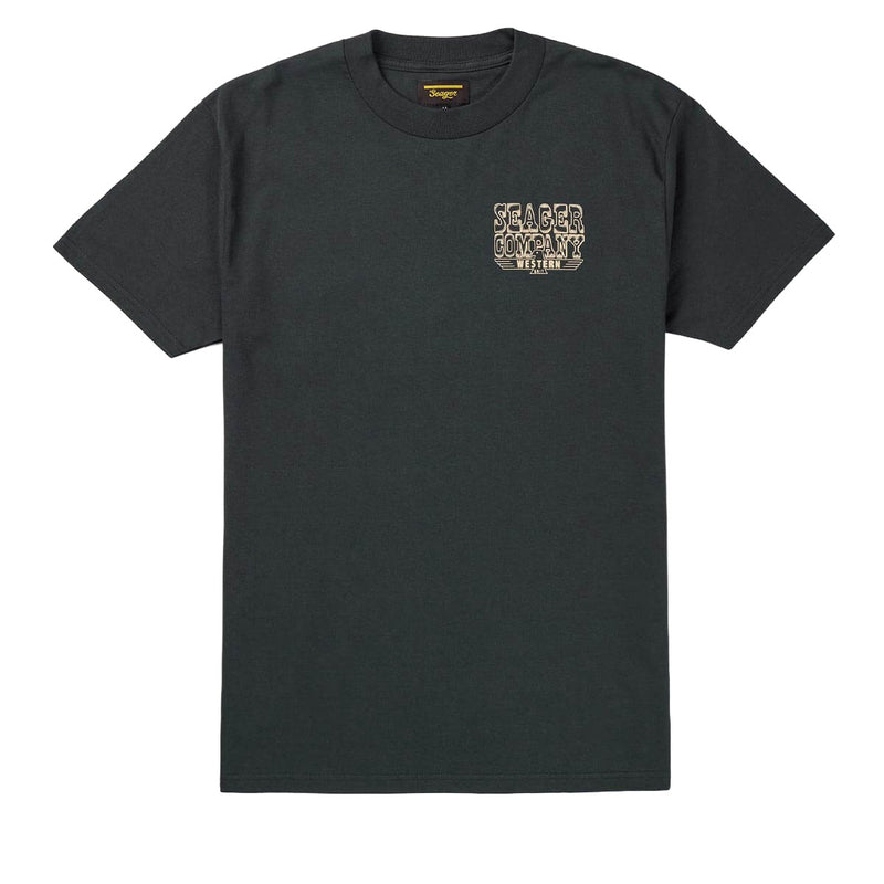Seager Rattler T-Shirt - Vintage Black