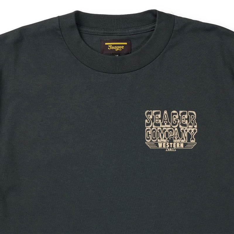 Seager Rattler T-Shirt - Vintage Black