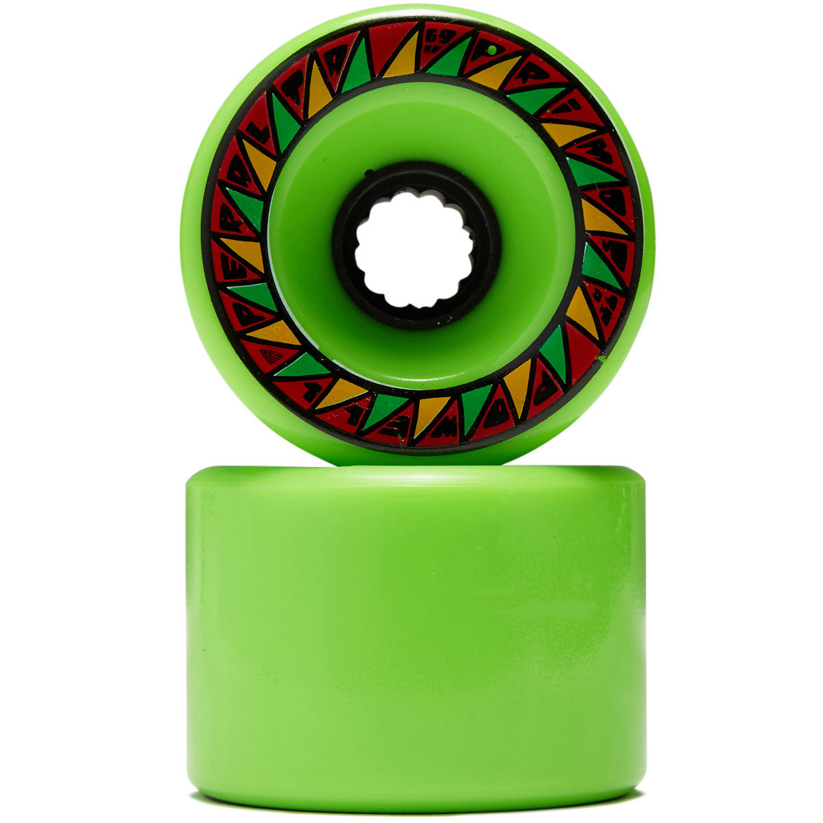 Powell-Peralta Primo 75a Longboard Wheels - Green - 69mm image 2
