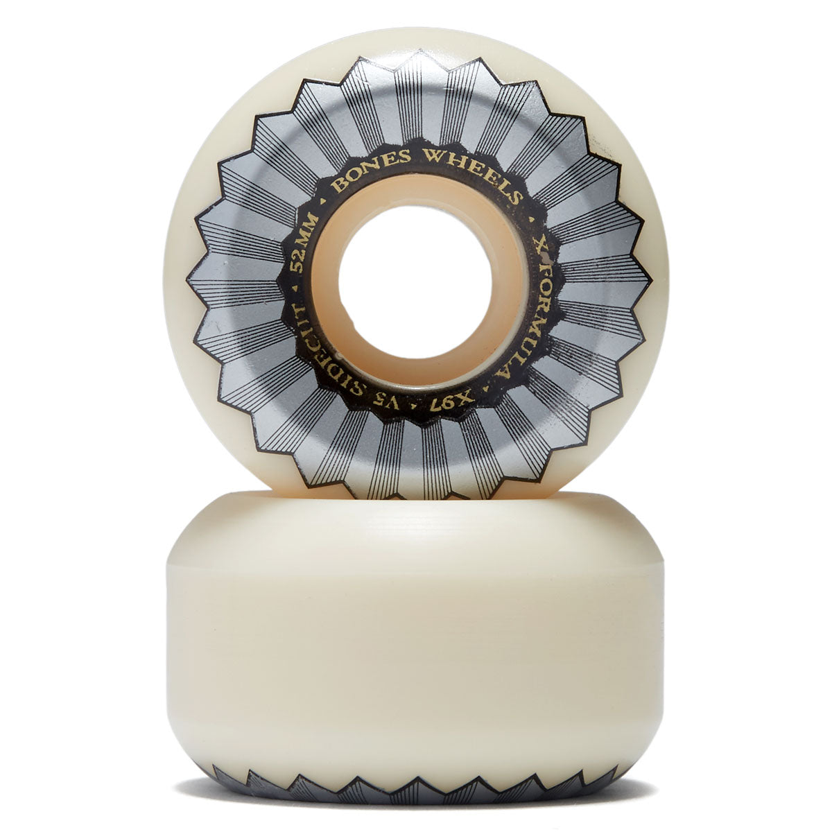 Bones X Formula Sidecuts 97a V5 Sidecut Skateboard Wheels - 52mm image 2