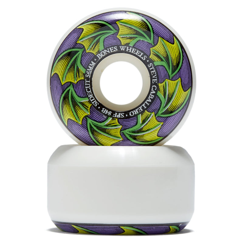 Bones SPF Steve Caballero Bat Wings 84b Sidecuts Skateboard Wheels - 56mm