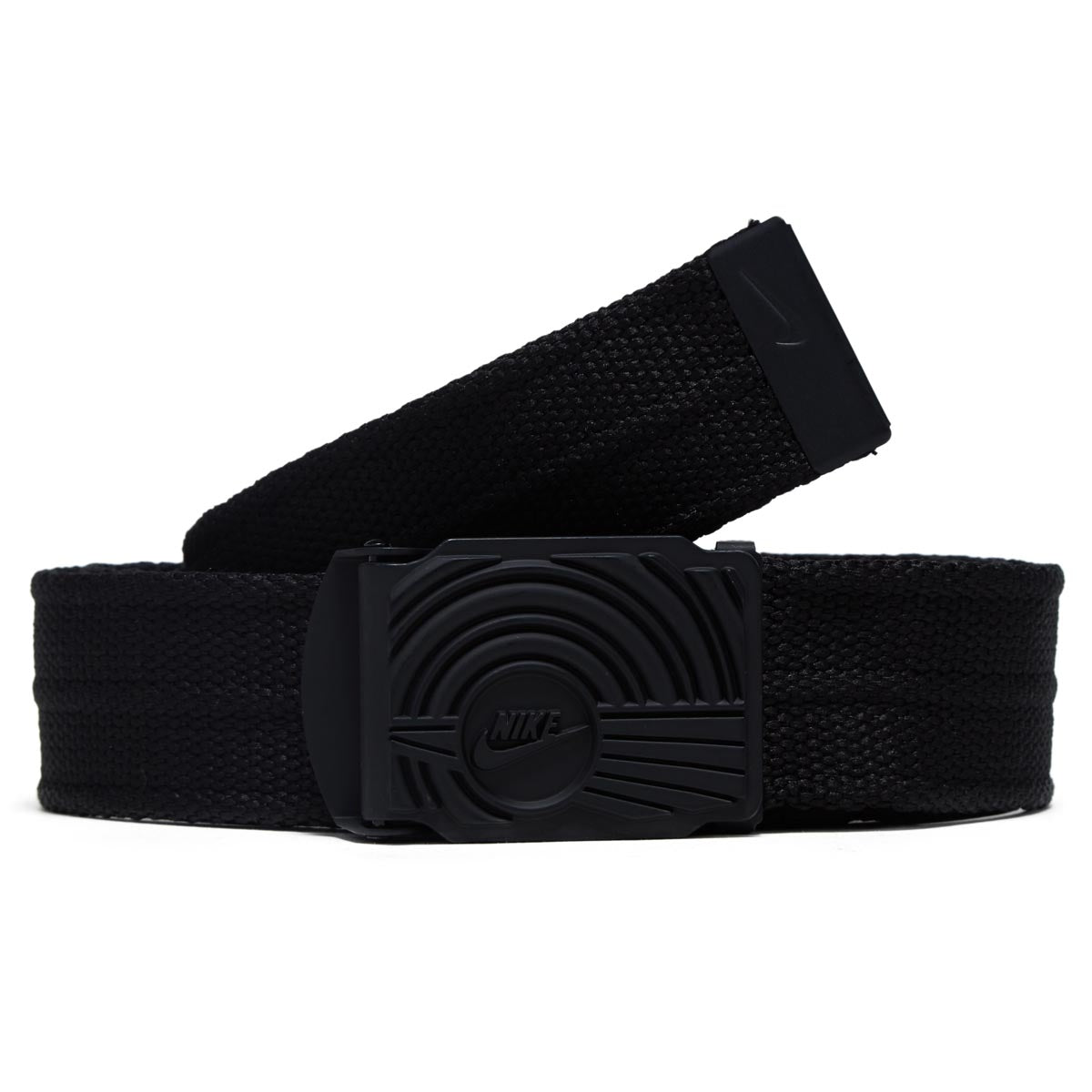 Dunk Inspired Ribbed Web Belt - Black image 1