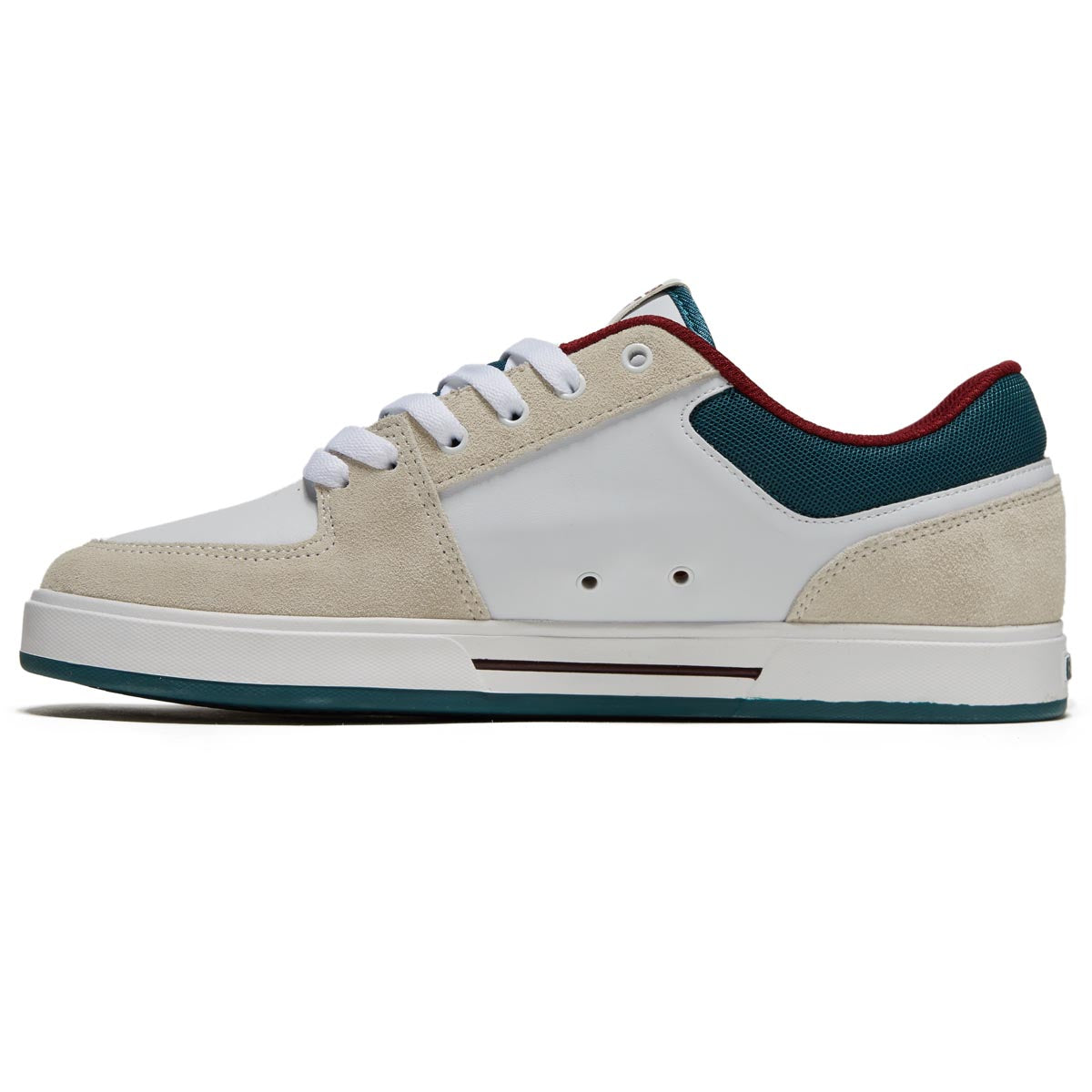 Fallen Patriot Shoes - White/Teal/Burgundy image 2