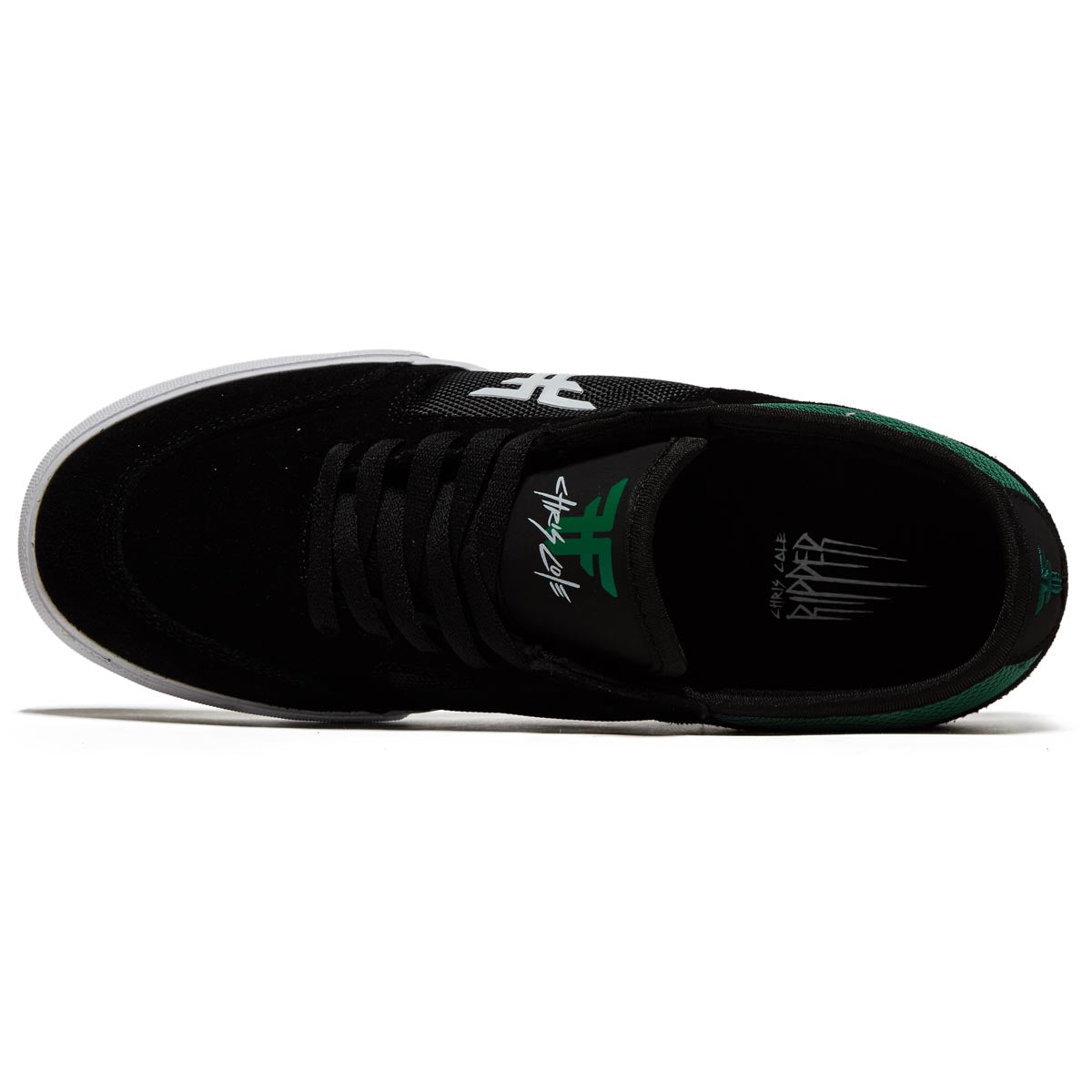 Fallen Ripper Shoes - Black/Green/White image 3