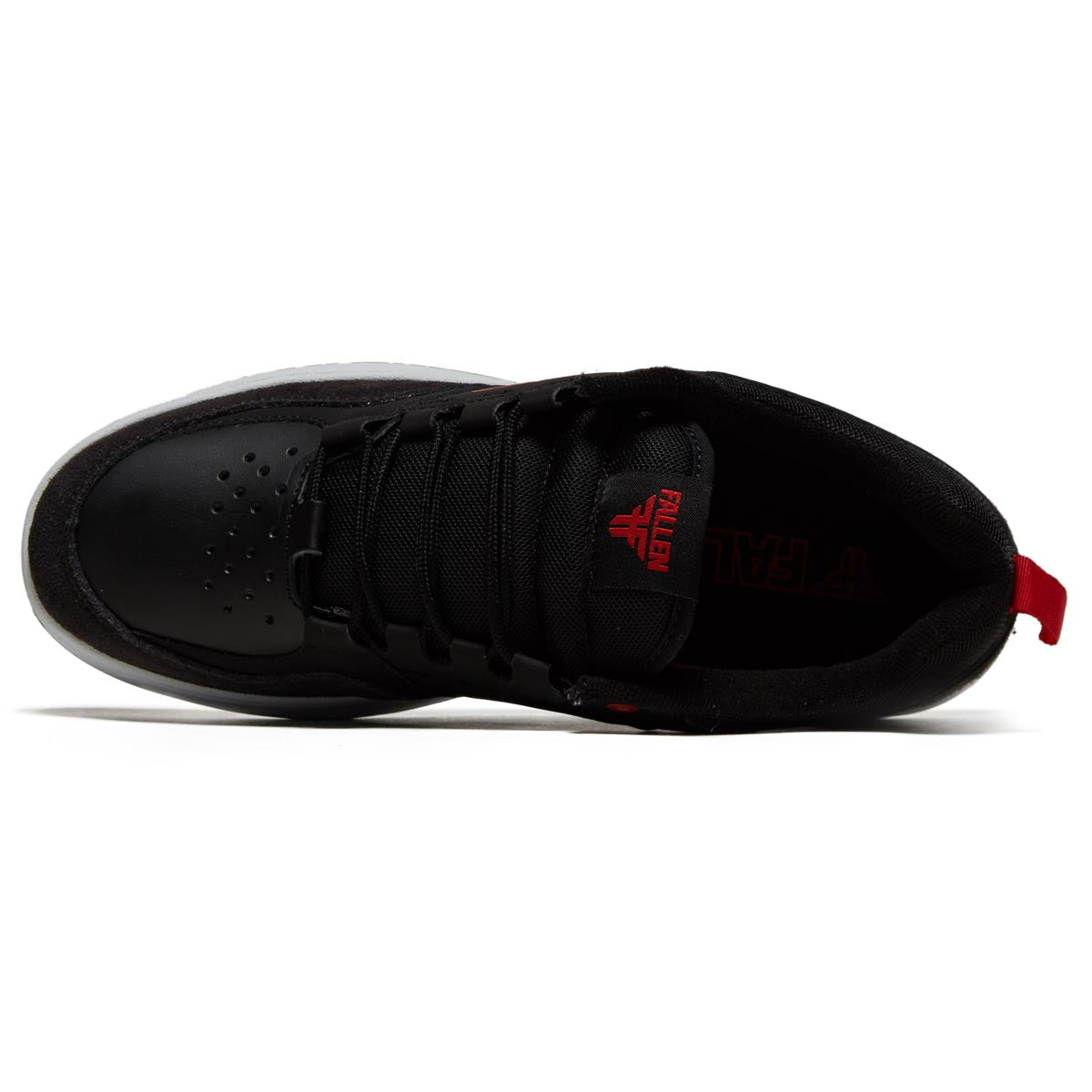 Fallen The Crest Shoes - Black/Gray/Red image 3
