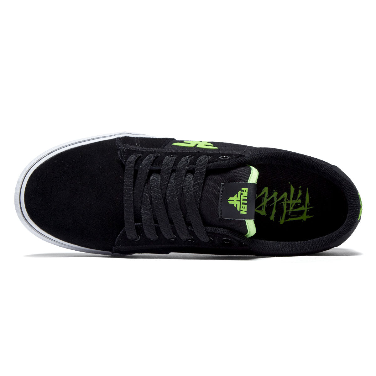 Fallen Bomber Shoes - Black/Lime image 3